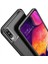 Samsung Galaxy A30S Karbon Görünüm Negro Silikon Kılıf Ekran Koruyucu 3