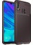 Huawei P Smart 2019 Karbon Görünüm Negro Silikon Kılıf Ekran Koruyucu 1