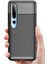Xiaomi Mi 10 Karbon Görünüm Negro Silikon Kılıf Ekran Koruyucu 2