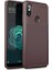 Xiaomi Redmi Note 5 Pro Karbon Görünüm Negro Silikon Kılıf Ekran Koruyucu 1