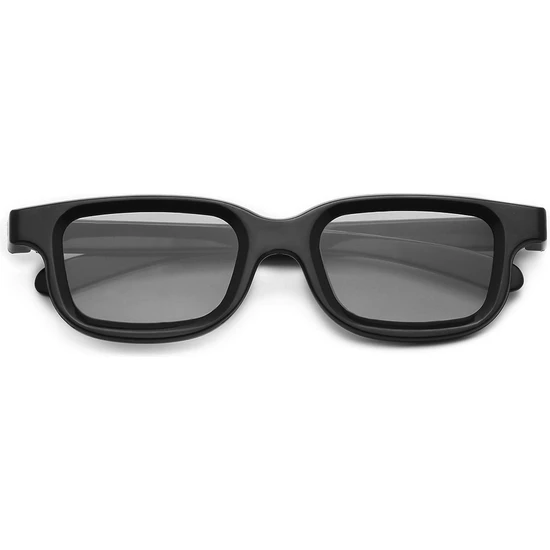 Kkmoon VQ163R Polarize Pasif 3D Gözlük - Siyah (Yurt Dışından)