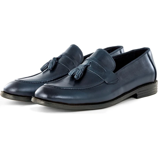 Ducavelli Quaste Hakiki Deri Erkek Klasik Ayakkabı, Loafer Klasik Ayakkabı