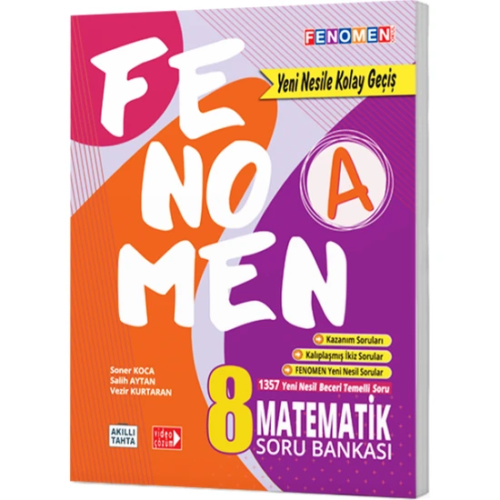 Fenomen Yayıncılık Fenomen 8 Matematik Soru Bankası (A) Yeni Nesile Kolay Geçiş