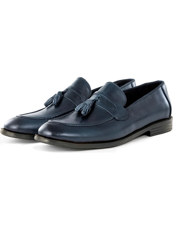 Ducavelli Quaste Hakiki Deri Erkek Klasik Ayakkabı, Loafer Klasik Ayakkabı