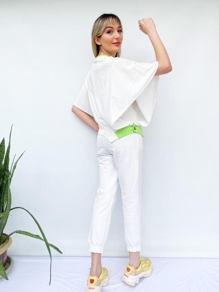 Key Moda Kadın Tshirt ve Eşofman Altı Ikili Takım görsel 2