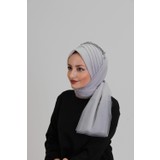 Elegance Scarf Hazır Lüx Hayal Tül Kumaş Şal Üç Geçmeli