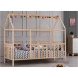 Baby Kinder Crystal Montessori Doğal Bebek ve Çocuk Karyolası