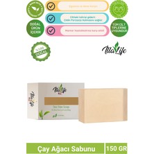 İlla Life %100 Doğal Çay Ağacı Yağı Sabunu 150gr Saç & Yüz İçin Yağlanma Formül Siyah Nokta &