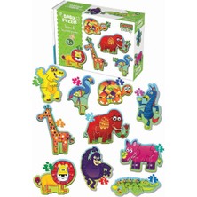 Dıytoy 1727 Dıytoy, Baby Puzzle- Orman Hayvanları