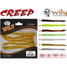 Wily Creep Silikon Yem 9.5 cm 0.8 gr