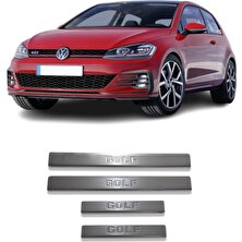 A&G Tuning Volkswagen Golf 7 Krom Kapı Eşiği 4 Prç. 2013-2019  Arası Paslanmaz Çelik