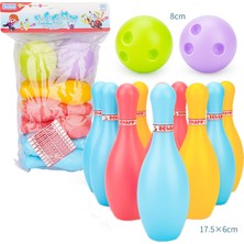 xPhone Store 3 Set Çocuklar Spor Rekreasyon Plastik Bowling Oyuncak Seti, Boyut: 18CM (Yurt Dışından)