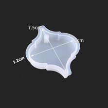 HobiZubi Kuplu Süsleme Epoksi,Mum,Sabun Kalıbı-Takı-Kod: 27