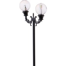 Strade Store 3 Adet Model Demiryolu Led'leri Lampost Lambaları Açık Yard Sokak Lights Ho Ölçeği - 7.5cm (Yurt Dışından)