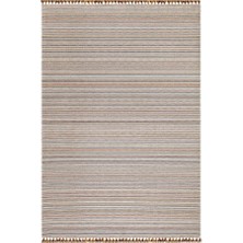 Sultan Halı Turuncu Kaymaz Tabanlı Nano Kilim