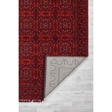 Sultan Halı Afgan Tarzı Altı Kaymaz Kilim