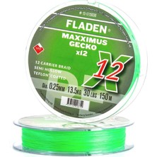 Fladen Maxximus Gecko 12X Örgü 150M Yeşil