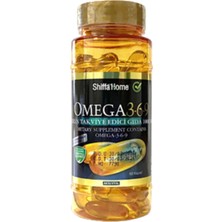 Shiffa Home Omega 3-6-9 Balık Yağı Trigliserit Form 1000 mg 60 Softgel x 2