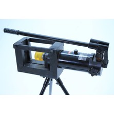 Worldforce 23 Ton 120 mm Hidrolik Bara Kesme ve Bükme ve Delme Aleti 3'ü Bir Arada Profesyonel