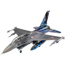 Revell 1/72 Maket Uçak F-16D Tigermeet 2014 Boyalı Set N:63844