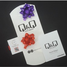 Q&Q Silikon Kordonlu 10 Bar Su Geçirmez Unisex Çocuk Kol Saati VS.60.J.010.Y