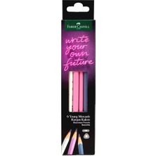 Faber-Castell Faber Castell Young Hb Üçgen Mercanlı Kurşun Kalem Seti 6 Lı