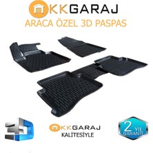 KK Garage Seat Ibiza 2009-2017 Araca Özel 3D Paspas