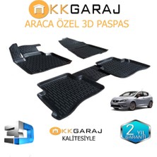 KK Garage Seat Ibiza 2009-2017 Araca Özel 3D Paspas