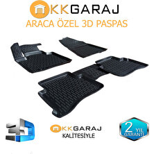 KK Garage Fiat Linea 2005-2018  Araca Özel 3D Paspas