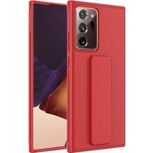 Ceponya Galaxy Note 20 Ultra Kılıf Standlı Mat Yüzey Kamera Çıkıntılı Ince Tasarım Kapak