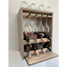 Montemo Montemo-Şaraplık-Bar Dolabı-Alkol Dolabı-Içecek Standı-Içki Dolabı