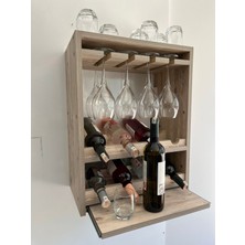 Montemo Montemo-Şaraplık-Bar Dolabı-Alkol Dolabı-Içecek Standı-Içki Dolabı