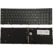 Ni-On Monster Abra A5 V6.1.1 Abra A5 V6.2.3 Notebook Klavye (Siyah Aydınlatmalı Tr)