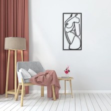 Fashion Kadın Silüet Çizim 3 , Duvar Dekoru, Metal Tablo, Laser Tablo, Hediyelik, Dekoratif