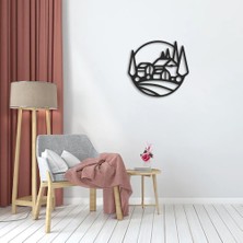 Fashion Köy Evleri Tasarım, Duvar Dekoru, Metal Tablo, Laser Tablo, Hediyelik, Dekoratif