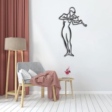 Fashion Violinist, Duvar Dekoru, Metal Tablo, Laser Tablo, Hediyelik, Dekoratif