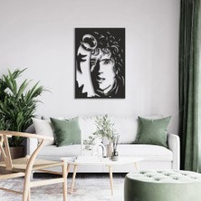 Fashion Frodo Baggins Portre, Duvar Dekoru, Metal Tablo, Laser Tablo, Hediyelik, Dekoratif