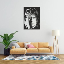 Fashion Frodo Baggins Portre, Duvar Dekoru, Metal Tablo, Laser Tablo, Hediyelik, Dekoratif