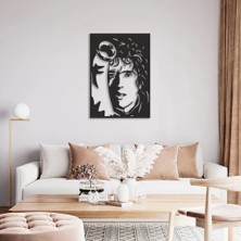 Fashion Frodo Baggins Portre, Duvar Dekoru, Metal Tablo, Laser Tablo, Hediyelik, Dekoratif