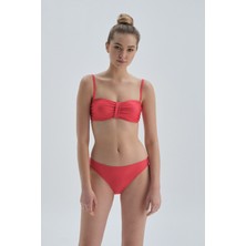 Dagi Kırmızı Normal Bel Bikini Alt