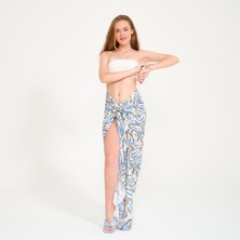 Miespiga Renkli Baskılı Etek Pareo