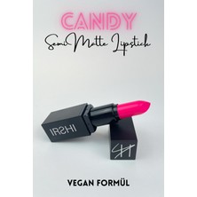 Irshı - Yarı Mat Ruj - Semi Matte Lipstick - Candy - Vegan & Cruelty-Free - 4,5 G