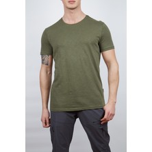 Alpinist Albino Basic T-Shirt Haki