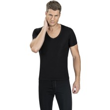 Jiber Erkek Termal Içlik Üst Siyah