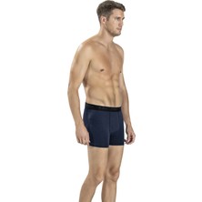 Jiber Erkek Lacivert Modal Pamuklu Boxer 321