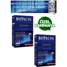 Bioxcin Quantum Bio Activ Şampuan Kuru-Normal Saçlar Için 300 Ml X 2 Adet