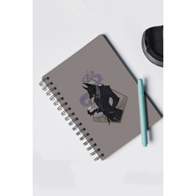 Takivis Mısır Tanrısı Ahşap Kapaklı Mdf Defter