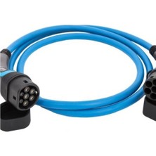 Goe Charger Tip 2  Elektrikli Araç Şarj Kablosu 22 Kw'a Kadar 2,5 Metre Ch-10-07-1 Tip 2