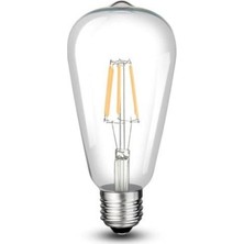 Cata CT-4353 8W/7000K St-64 Uzun LED Ampul Beyaz