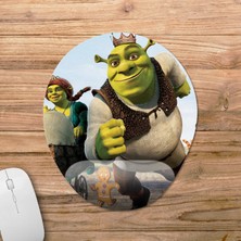 Pixxa Shrek Bilek Destekli Mousepad Model - 1 Oval